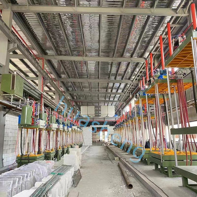 Semi-Auto Styrofoam Gietmachine met schroefstaaf EPS Foam Machine 5000*2300*3500