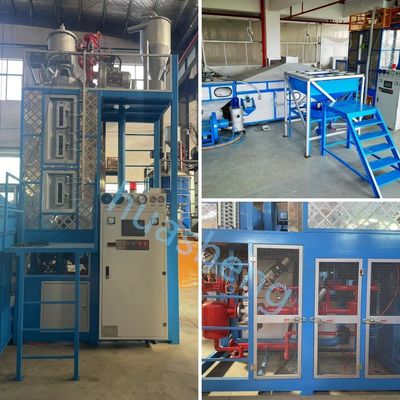 8-30 kg/m3 Dichtheid EPS-kraalmachine voor de productie van polystyreen
