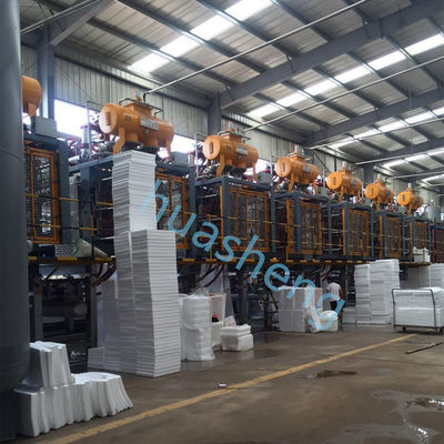 EPS Foam Box Foaming Machine voor verpakkingen Grootte 5500.00cm * 2700.00cm * 3500.00cm en 6000kg