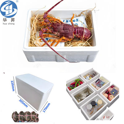 EPS-productielijn voor zeevruchten met kreeft in 5500.00cm * 2700.00cm * 3500.00cm Grootte
