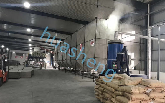 30 dagen retourbeleid Continuous Pre-Expander Expandable Polystyrene EPS Foam Machine