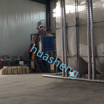 30 dagen retourbeleid Continuous Pre-Expander Expandable Polystyrene EPS Foam Machine