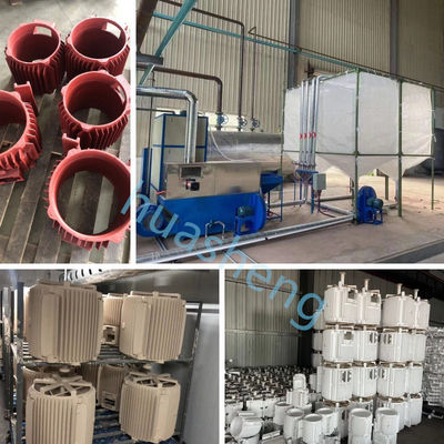Automatische HS-YY-1200 lost foam casting witte zone vorm gietmachine voor industriële